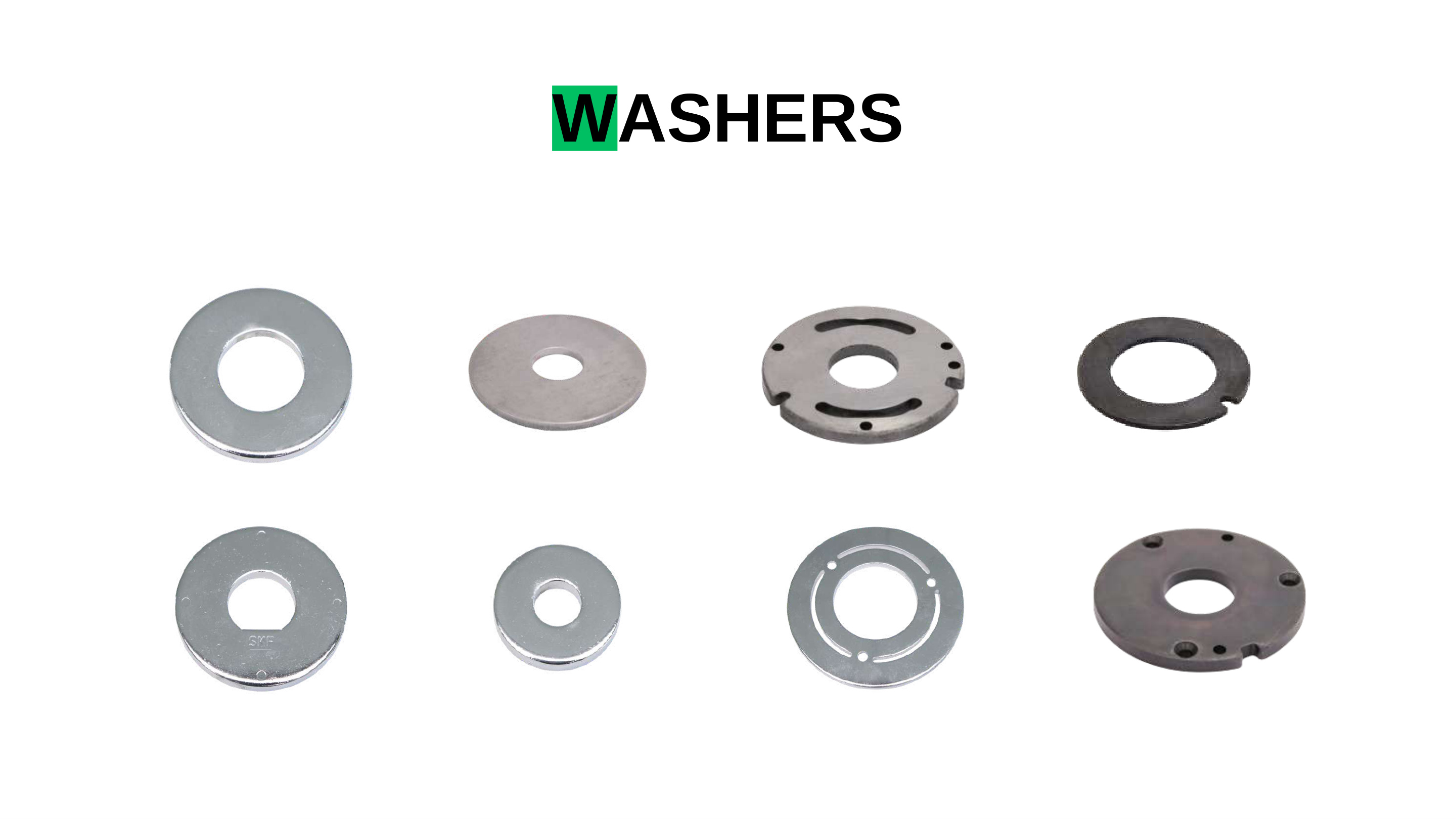 Fine blanked washers examples