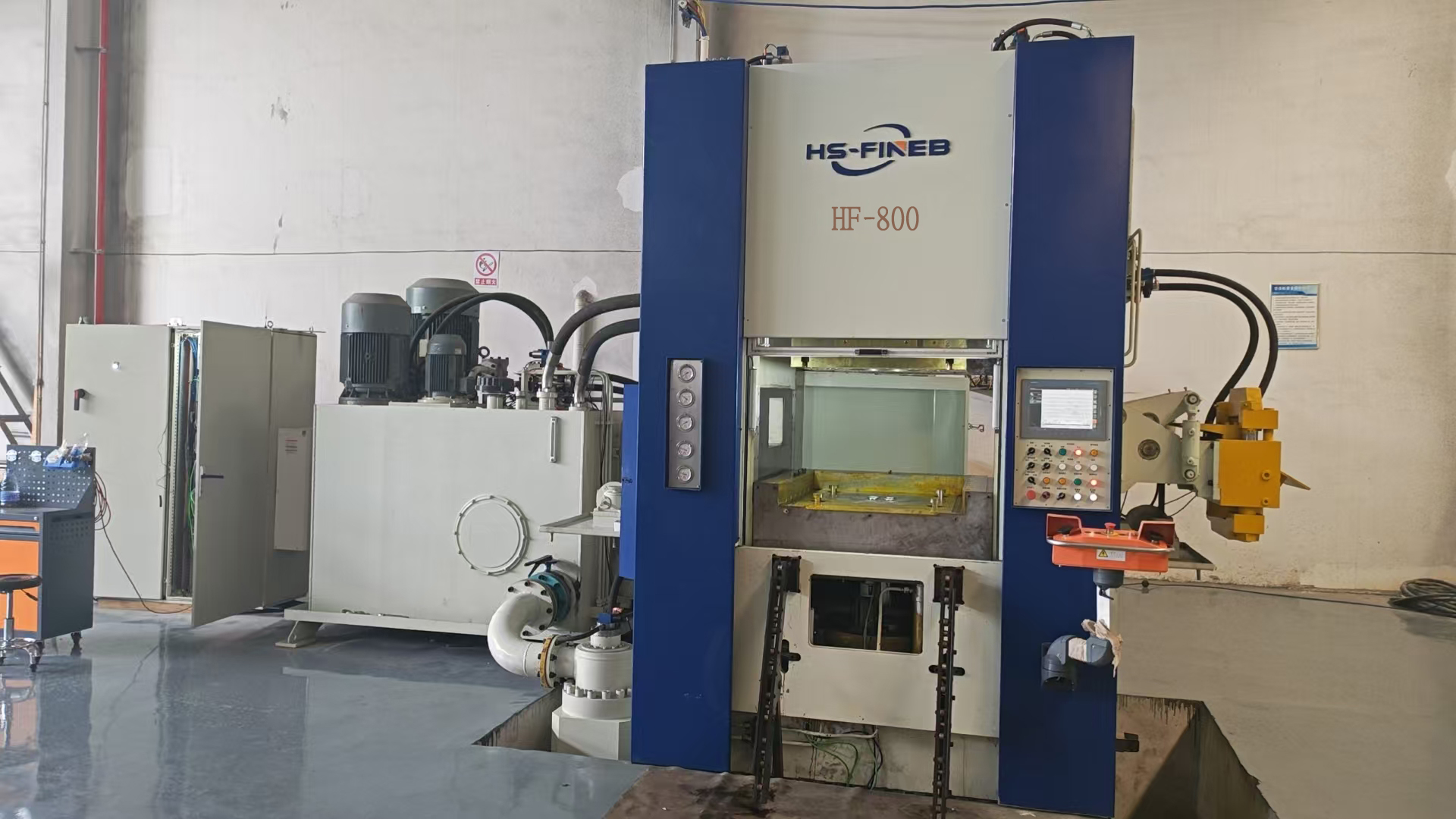 800 ton fine blanking press